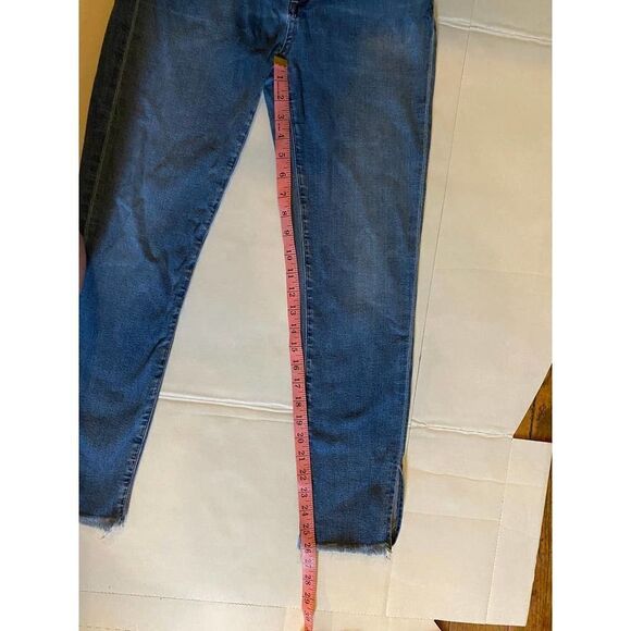 Citizens of Humanity Rocket High Rise Skinny Split Hem Ankle Jeans - Sz 30 - Picture 6 of 10